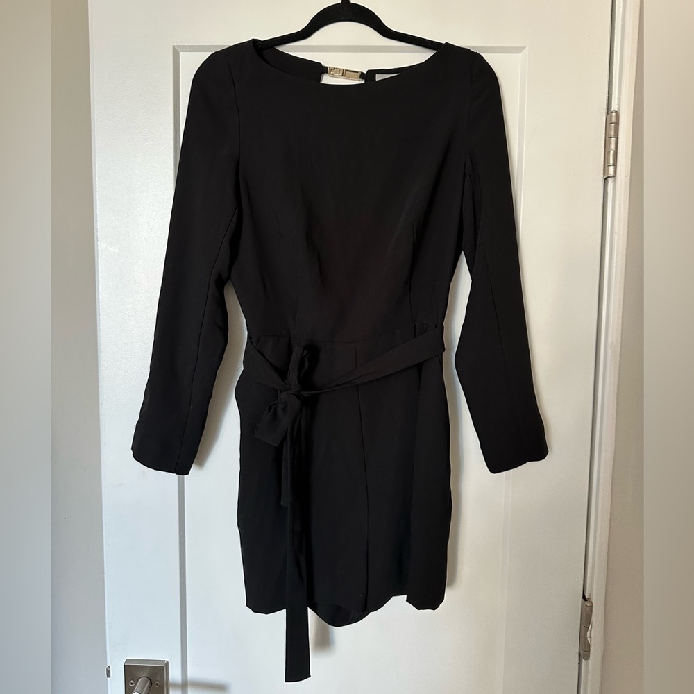 H&M Elegant Black Backless Dress